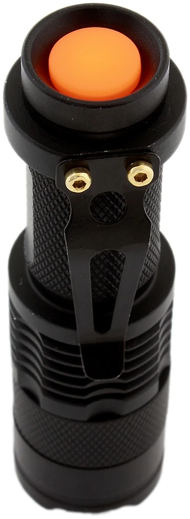 Afbeelding van UV Zaklamp met Oplader en Batterij en Opbergcase - IPX4 Waterdicht - 5W - ZOOM Functie - Geld Tester - Sporen