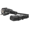 Afbeelding van AC Voedingskabel Stroomkabel 3 Meter - 16 A / 250 V - 3 x 0.75 mm² - 139a 2b37 481b bd21 d051ff94e4fe