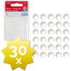 Afbeelding van Deurstoppers Zelfklevend Transparant - 30x - 8mm - Stootdopjes - Stootdoppen - Anti Slip Dopjes -
