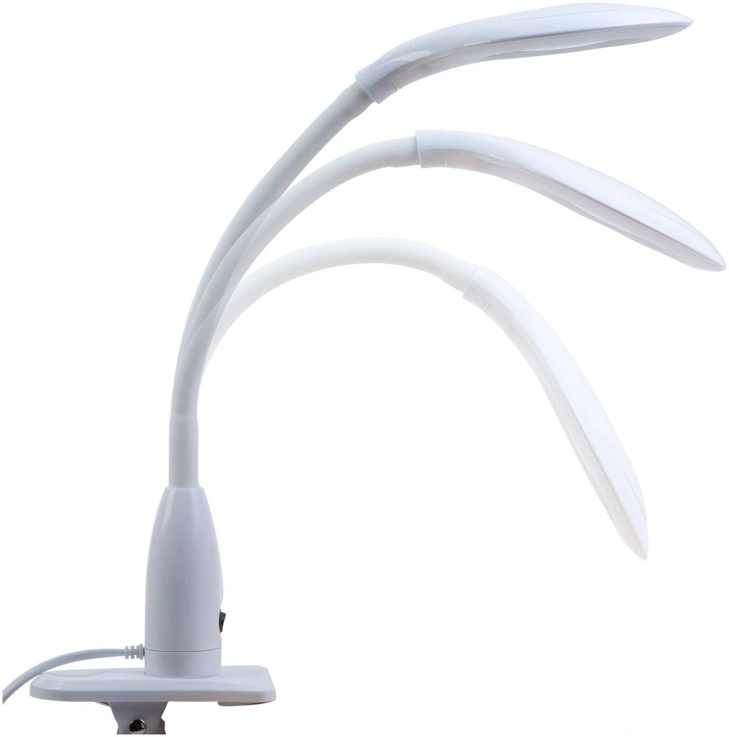 Afbeelding van Handy - Bureau Loeplamp met Tafelklem - Vergrootglas met verlichting - 12 Dioptrie (5x Zoom) Op Netstroom -