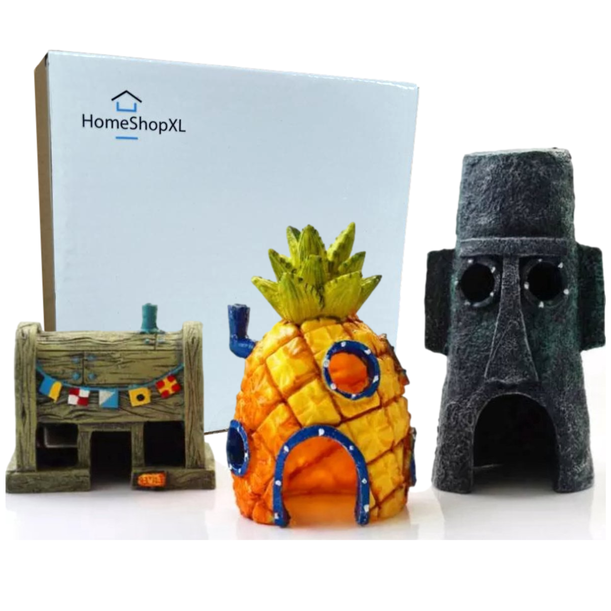 Afbeelding van Aquarium Decoratie - Ornamenten - Set van 3 - Ornamenten voor Aquaria - 17f0 d822 4580 a60d bb6a3c2d7bb2