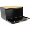 Afbeelding van Luxe Broodtrommel Zwart met Bamboe - Brood Bewaardoos - 36x21x21CM - Rechthoekig - 1865 9548 45e8 a2f1