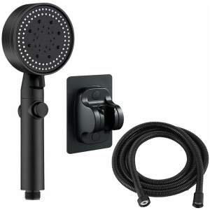 Afbeelding van Douchekop met slang en wandhouder - Douchekop - Doucheslang - Doucheset - Douchekophouder - Douchekop met