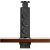 Afbeelding van DELIGHT - Inbouw Pop-Up Tafelblad Stekkerdoos met 3 Stopcontacten - Zwart - 1b1c c110 44be 8ac0 b5bebab62614