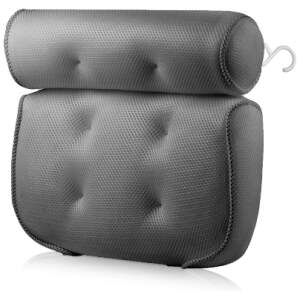 Afbeelding van Luxe Home Spa Badkussen met zuignappen - Extra zacht - Voor Nek en Rug - Kussen voor in Bad - Antislip -