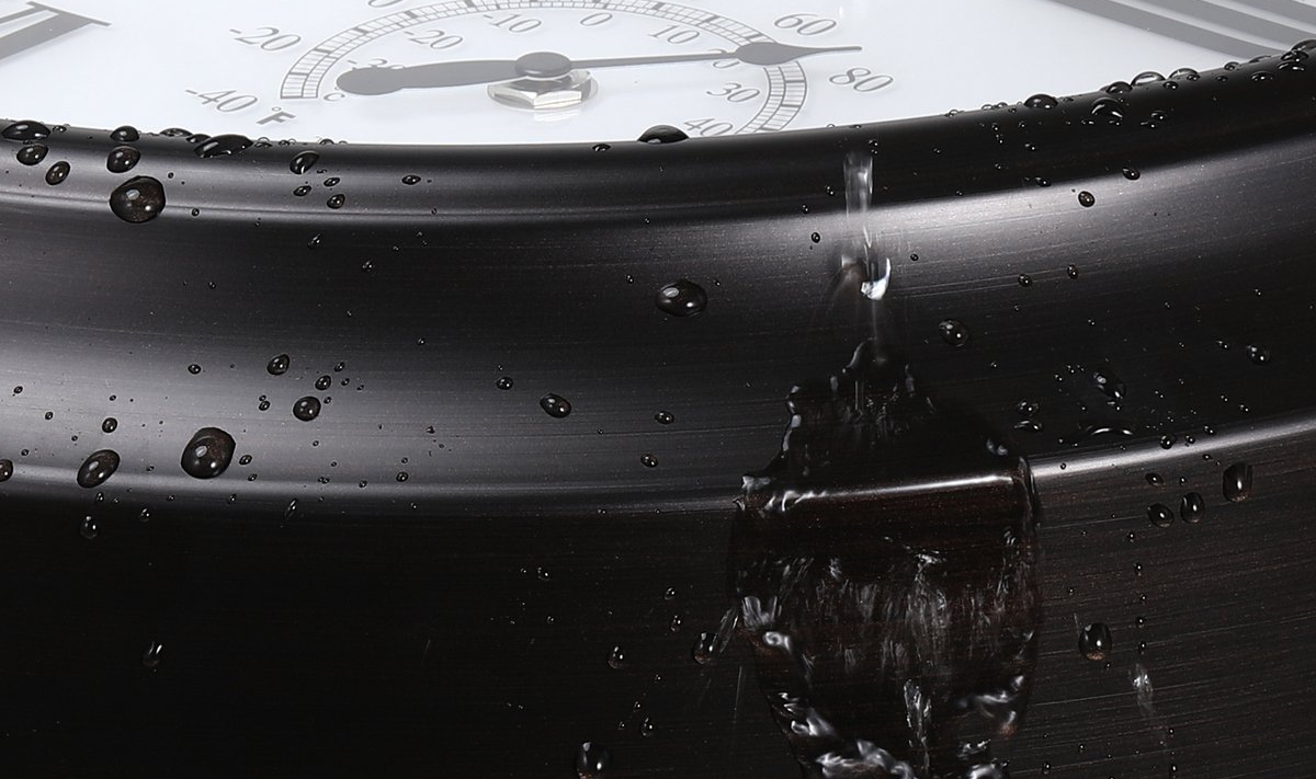 Afbeelding van HSXL - 45cm - Industriële Quartz LED Wandklok met verlichting - Stil uurwerk - 45 cm Landelijke Klassieke