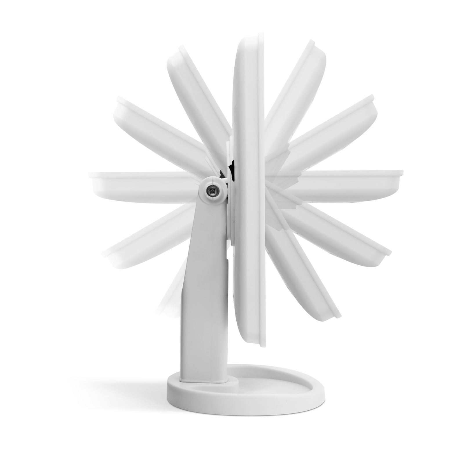 Afbeelding van Make Up Spiegel met LED verlichting – Staande spiegel – Cosmetica / Visagie Spiegel - Scheerspiegel - op