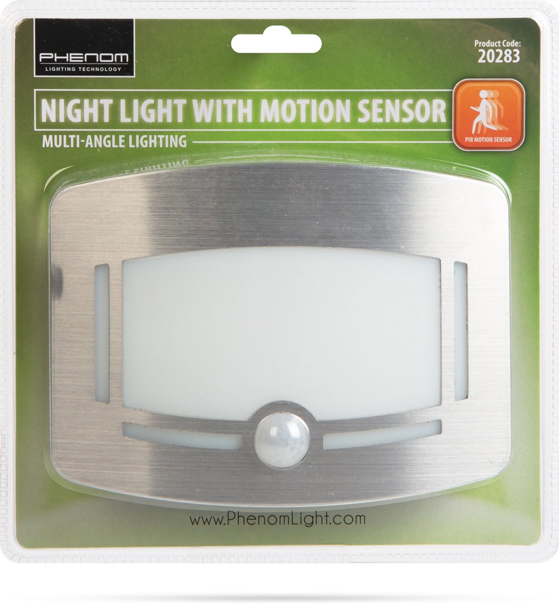 Afbeelding van Automatisch Nachtlampje RVS - Automatische Kastlamp met Bewegingsensor - Lamp op Batterijen - voor Binnen -