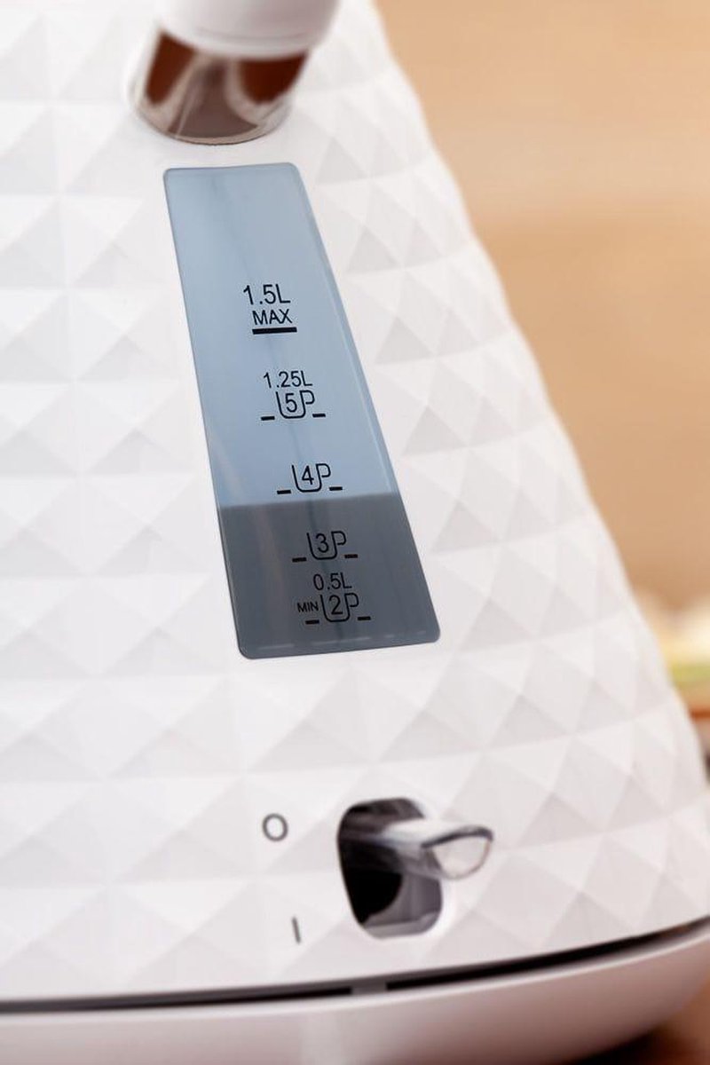 Afbeelding van Grote Elektrische Waterkoker Retro - Wit Glanzend - Ketel / Theepot Model - 235d 7271 4014 8f56 fb878b5082a4