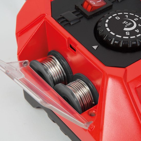 Afbeelding van Complete Soldeerset - Soldeerbout met Soldeerstation inclusief Tin & Spons - Instelbare Temperatuur -