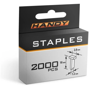 Afbeelding van Handy - Nietjes voor Nietpistool / Tacker - 1,2 x 2 x 10 mm - 2000 stuks - o.a. voor Handy Nietpistool - BPK