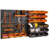 Afbeelding van Handy - Wand Gereedschapshouder voor in Garage of Schuur - 4 Panelen - Met toebehoren! -