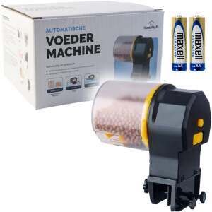 Afbeelding van Automatische Voederautomaat voor Aquarium - Vissen Visvoer Voer Automaat - Incl. Batterijen - 12 of 24 uur -