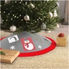 Afbeelding van Kerstboomrok - Kerstboomkleed - 97 cm - Rood en Grijs - 272e 522e 49f0 9398 1ff816f630c4