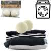 Afbeelding van 2x Drogerballen - Droogballen - 100% Wol - Wasdroger Ballen - Herbruikbaar - 2739 f8bf 4175 9979 a8eb7976ed85