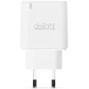 Afbeelding van Dubbele USB Stekker Oplader met 2 poorten - Wit - Snellader - 5 V - 2.4 A - USB-A - BPK - 28be 7939 4b8f 9318