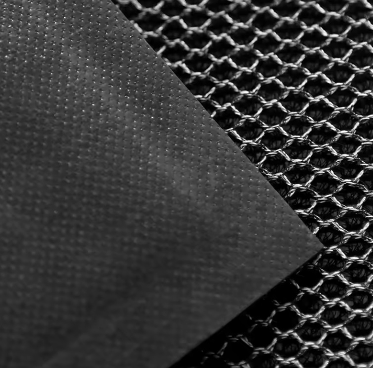 Afbeelding van 3D Mesh Deurmat Anti-Slip voor binnen - 90x60cm - Rubber/Stof - Zwart - Droogloopmat Antislip - 2984 f6ad