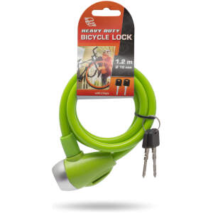 Afbeelding van WheelZone Heavy Duty - Fietsslot - 120cm - Kettingslot - Hangslot met 2 sleutel - kabelslot - sloten -