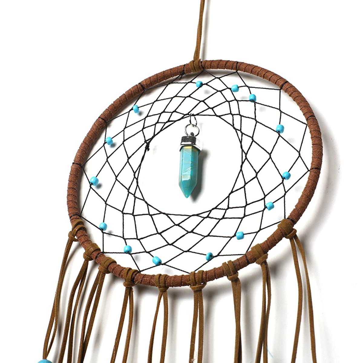 Afbeelding van Grote Handgemaakte Dromenvanger - Dromen Vanger - Dream Catcher - Dream Catcher Groot - Indianen Deco