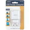 Afbeelding van Dubbele USB Stekker Oplader met 2 poorten - Wit - Snellader - 5 V - 2.4 A - USB-A - BPK - 2d38 db30 43df a69f