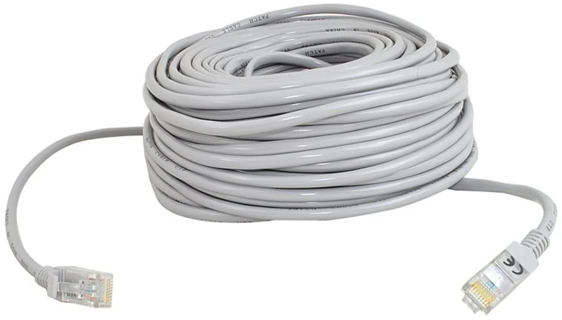 Afbeelding van Internetkabel LAN-Kabel 30 Meter - RJ45-RJ45 - Grijs - 3399 2da2 48ff a344 5fd9ce1f8be4