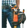 Afbeelding van Handy - Grote Gereedschapsgordel / Gereedschapshouder voor Riem met Hamerhouder (voor aan een riem) - Groot -