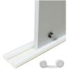 Afbeelding van HSXL Dubbele Tochtstopper voor Deur - 91 cm - Op maat te knippen - Wit - Tochtrol voor binnen Deuren -