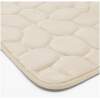 Afbeelding van Kleine Antislip Badmat voor in Badkamer/Toilet/WC - Beige Zandkleur Ecru - Steenpatroon - 40x60cm - 39eb 1d2a