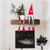 Afbeelding van Kerstdecoratie voor binnen - Kabouter Gnome Dwerg - 2 Stuks - 50cm - Groot - Gnomes - Kerstkabouter - 3aab