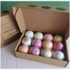 Afbeelding van Bath bombs 12 stuks - Bruisballen voor in Bad - 12 Etherische Aroma Bad bommen - Giftset - Cadeau - 60g per