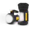 Afbeelding van PHENOM - Zaklamp Verstraler - Grote Zaklantaarn - Dubbele LED lampen - 2 in 1 Werkplaats Zaklamp - Inclusief