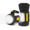 Afbeelding van PHENOM - Zaklamp Verstraler - Grote Zaklantaarn - Dubbele LED lampen - 2 in 1 Werkplaats Zaklamp - Inclusief