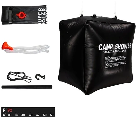 Afbeelding van Camping Douche Campingdouche Waterzak 40L - Super Solar Shower - Buitendouche - 3ef0 7e82 426d 8259