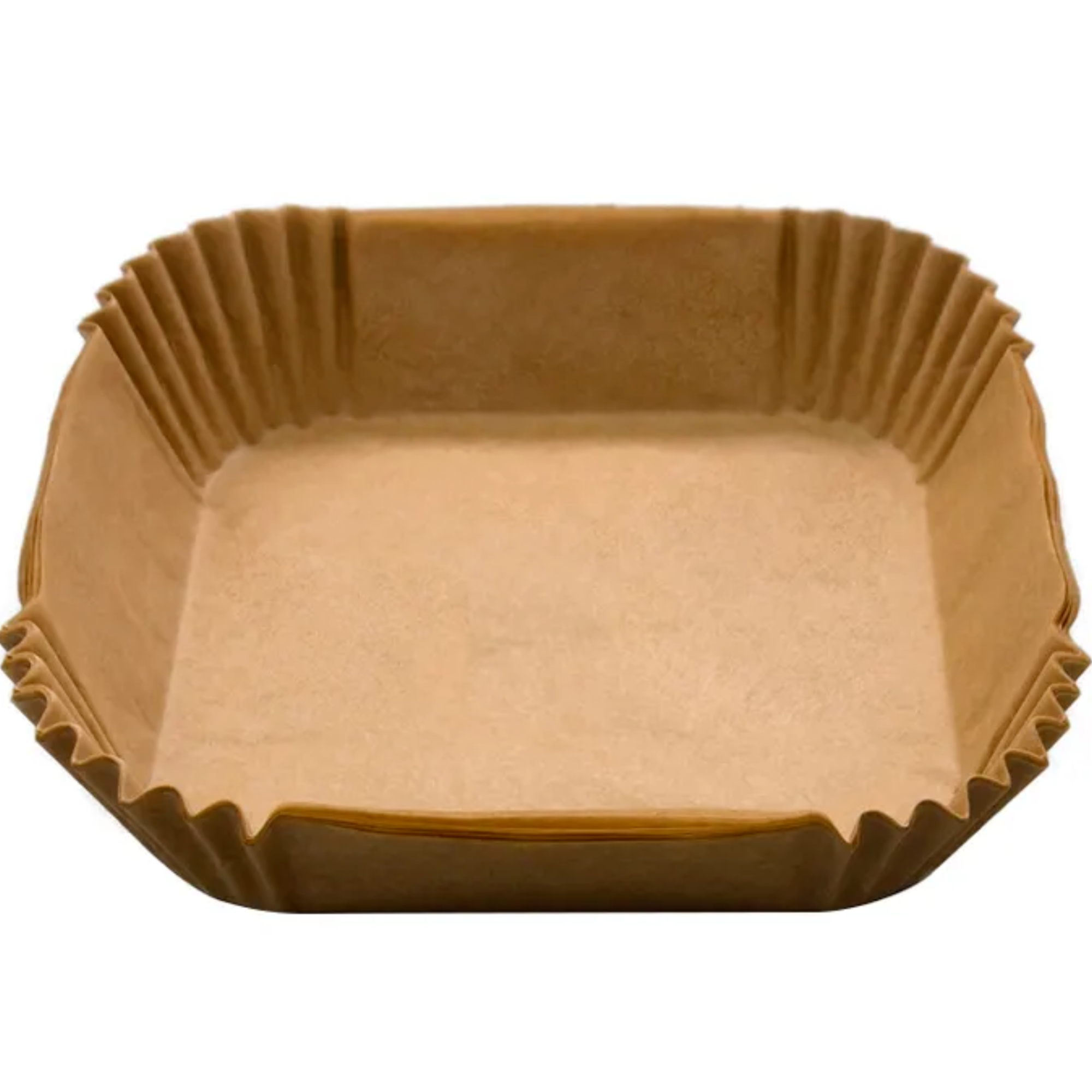 Afbeelding van Bewello Airfryer Bakpapier Vierkant - 20x20 cm - Air Fryer Bakpapier XXL - Airfryer Wegwerpbakjes - 50 stuks