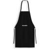 Afbeelding van Keukenschort - Zwart Schort Effen - Voor Dames of Heren - BPK - 4005 a0f3 4124 b74a 82a85001c970