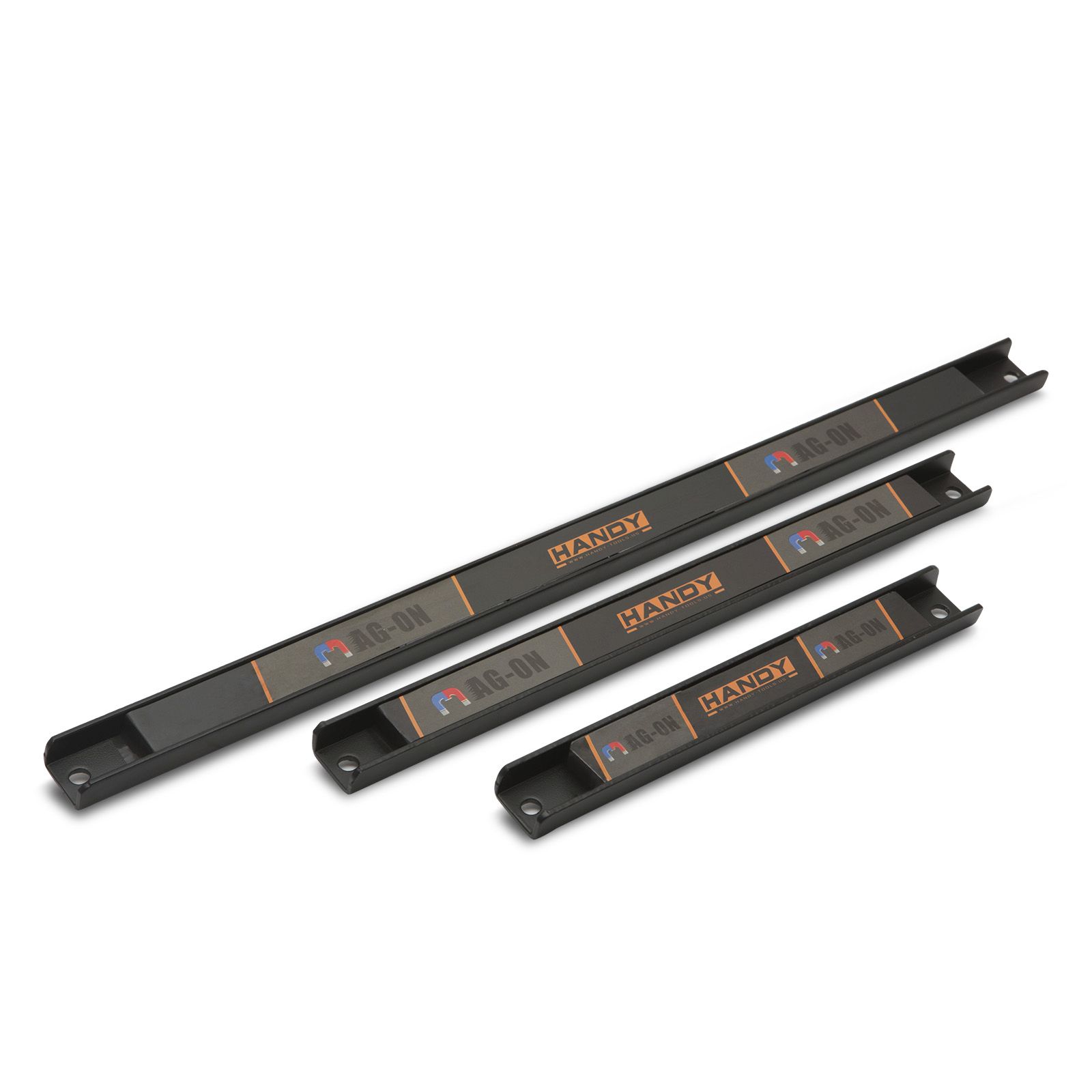 Afbeelding van Set van 3 - Messenmagneet - Magnetische Messenhouder - Messenstrip - Messenmagneetstrip - Messenblok -