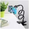 Afbeelding van Flexibele Telefoonhouder met Klem - Flexibele Arm Bed - Flexibel - Telefoon Houder Bureau Tafel - Mobiele