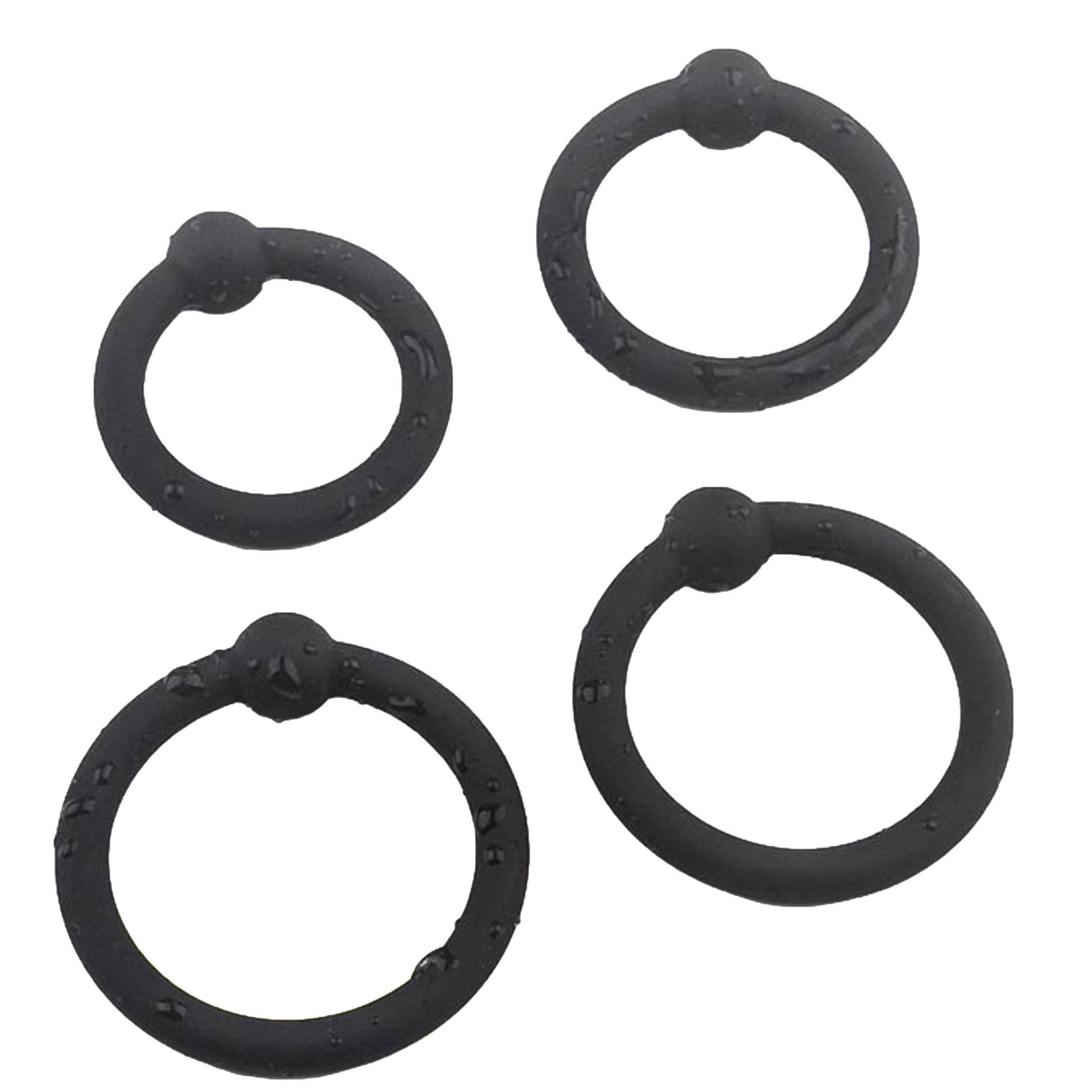Afbeelding van SEDUCTA - Cockring Set - Penisring Set - Penisringen Siliconen - Cockringen 4 Stuks - BPK - 41a3 c51d 433b