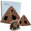Afbeelding van Aquarium Decoratie - Ornamenten - Set van 3 - Pyramide - Egypte - Sfinx - Woestijn - 4306 eb51 403b 9e29