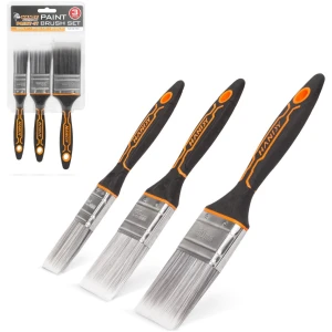 Afbeelding van Handy - Platte verfkwasten - Kwasten Set van 3 - 25 mm - 38 mm - 50 mm - Voor beits, verf, lak -