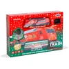 Afbeelding van Bewello - Kerst Trein - Kersttrein met licht en geluid - 15 delig - Kerstdecoratie - op Batterijen - 4369