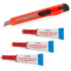 Afbeelding van Universele Secondenlijm / Lijm - 3 Stuks - Secondelijm set met gratis Stanleymes - Schoenlijm/DIY/Hobbylijm -
