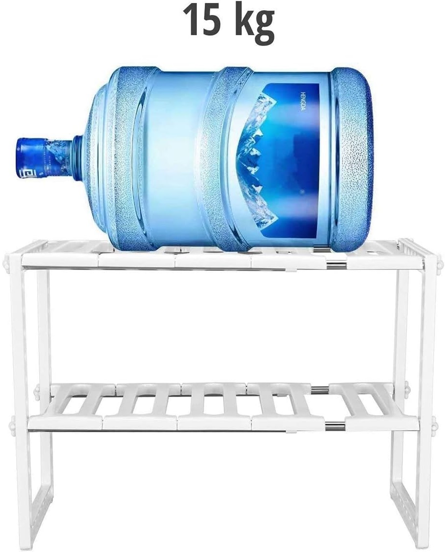 Afbeelding van Bewello® - Pannenrek Keukenkast Organizer - 47-65cm breed - Kunststof Opbergrek Keukenkast - 44c5 989e 4bbf