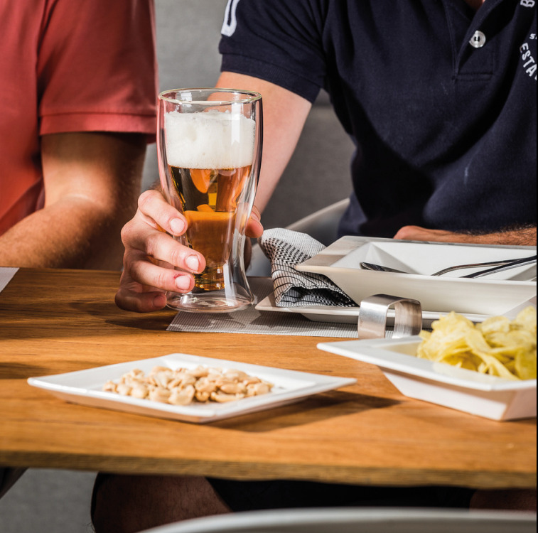 Afbeelding van Vog&Arths - Dubbelwandig Bierglas - 350ML - Langer koud biertje! - Cadeau voor Mannen - 461e ad29 41e5