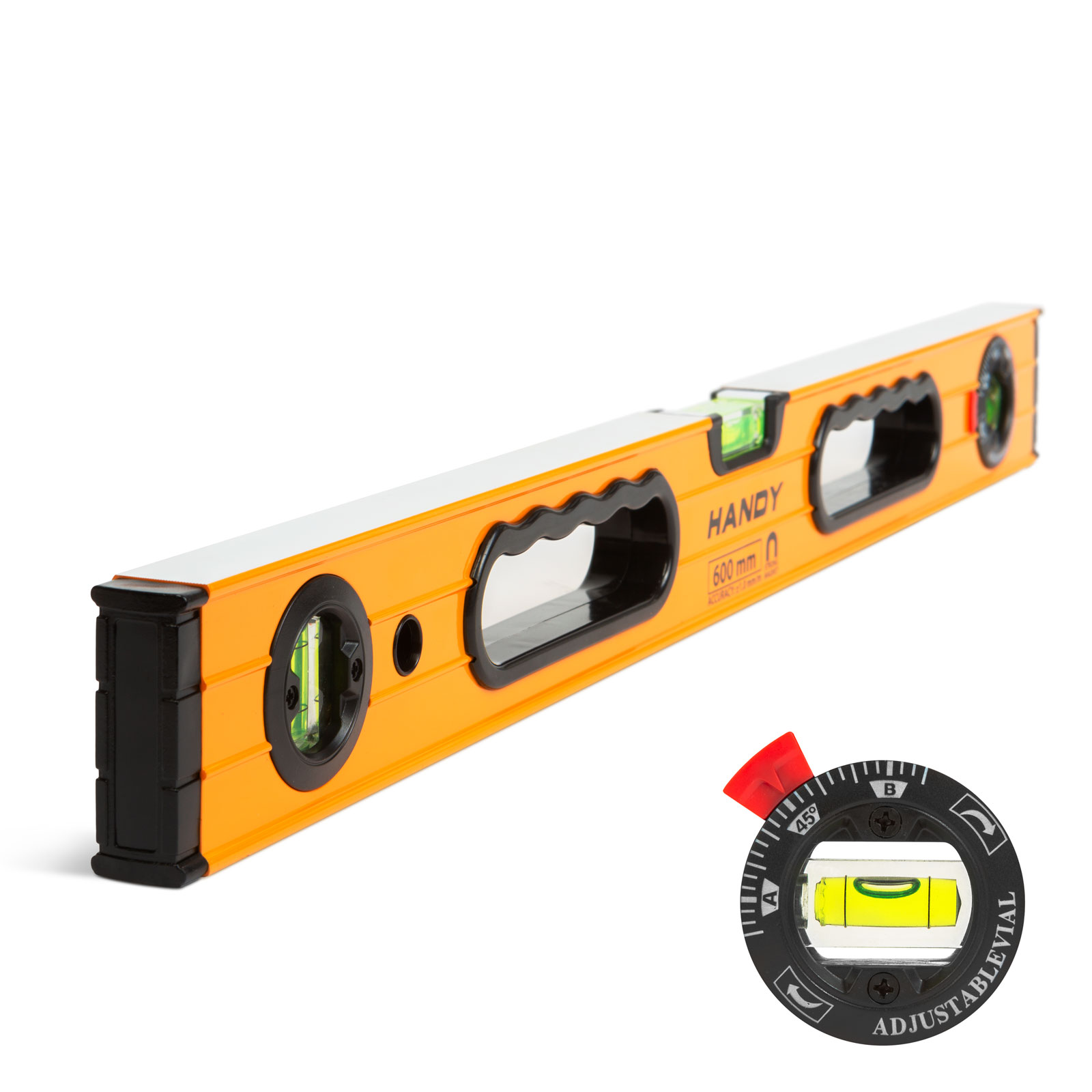 Afbeelding van Handy - Waterpas 60CM - Magnetisch - Professioneel - 60 cm - 46e3 7e56 4a77 81dc 4a505f504688