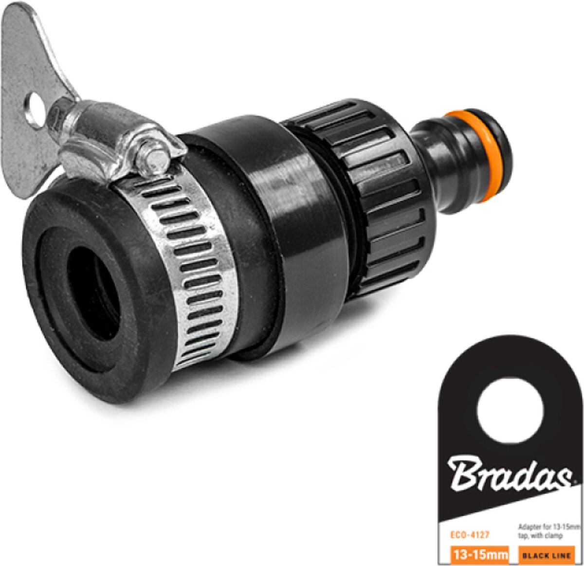 Afbeelding van Kraan Koppeling Tuinslang - Universele Waterdief 13 – 15mm - Kraanstuk - Adapter binnenkraan - Ook geschikt