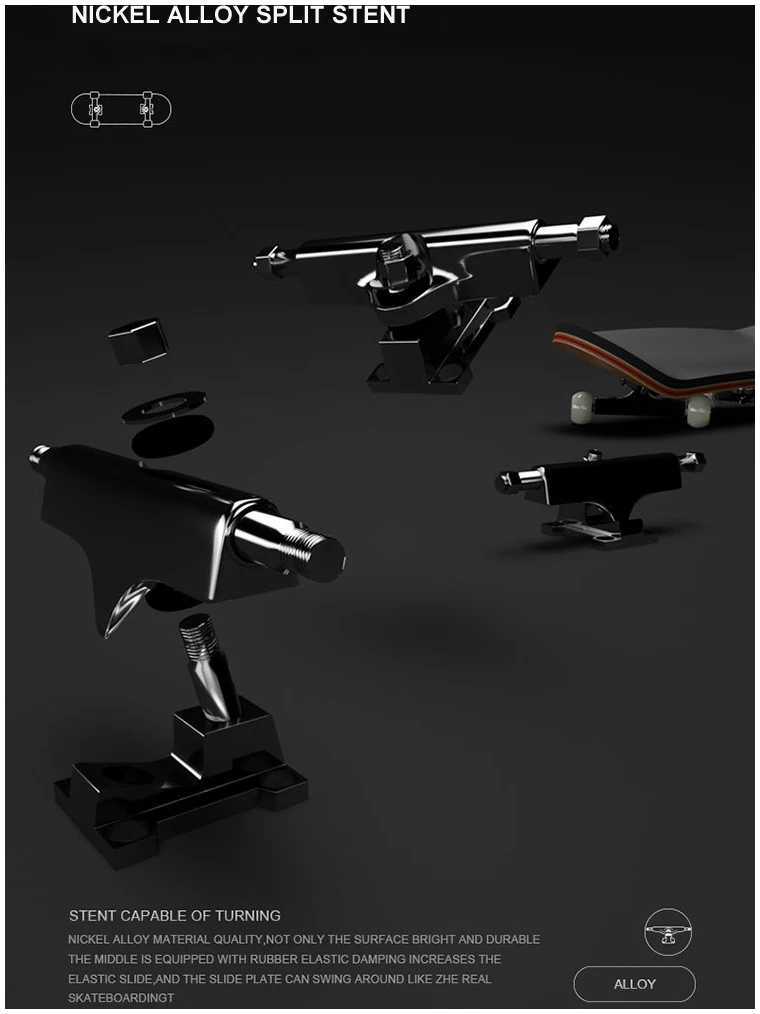 Afbeelding van Fingerboard PRO met Griptape - ''LOUD'' - Vinger Skateboard - Vingerboard - Mini