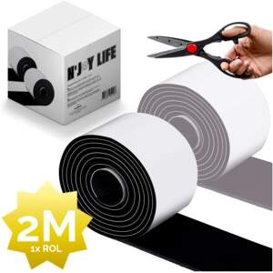 Afbeelding van 1x N'JOY LIFE Premium Vilt op Rol - Anti Kras Meubelvilt Viltjes - 2 meter x 5 cm - Zelfklevende