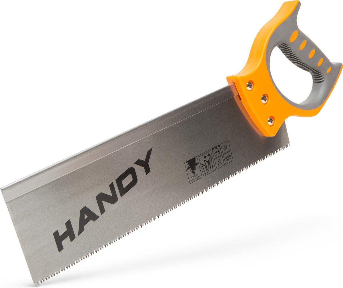 Afbeelding van Handy - Verstekbak met Zaag 460MM - Verstekzaag Handmatig - Grote Verstekbak met Zaag voor hout tot 100MM dik