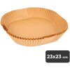 Afbeelding van Bewello Airfryer Bakpapier Vierkant - 23x23 cm - Air Fryer Bakpapier XXXL - Airfryer Wegwerpbakjes - 50 stuks